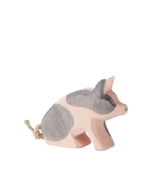 Wooden Spotted Piglet